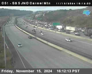 SB 5 at Carmel Mountain Rd.