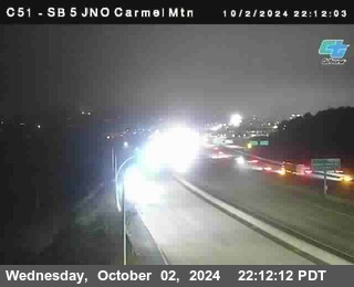 SB 5 at Carmel Mountain Rd.