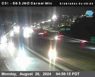 SB 5 at Carmel Mountain Rd.