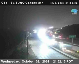 SB 5 at Carmel Mountain Rd.