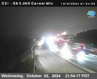 SB 5 at Carmel Mountain Rd.