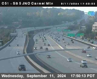 SB 5 at Carmel Mountain Rd.