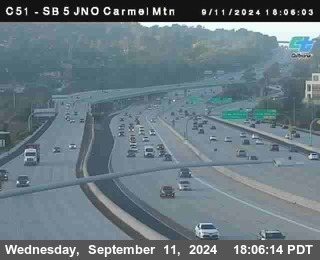 SB 5 at Carmel Mountain Rd.