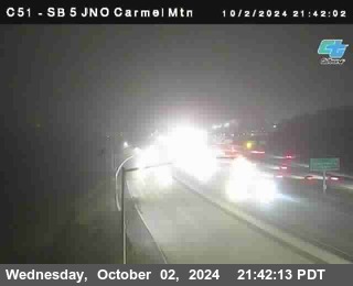 SB 5 at Carmel Mountain Rd.