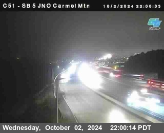 SB 5 at Carmel Mountain Rd.