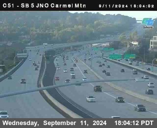 SB 5 at Carmel Mountain Rd.