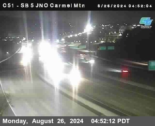 SB 5 at Carmel Mountain Rd.