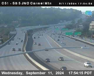 SB 5 at Carmel Mountain Rd.