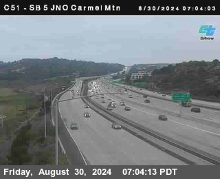 SB 5 at Carmel Mountain Rd.