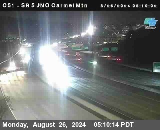 SB 5 at Carmel Mountain Rd.