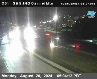 SB 5 at Carmel Mountain Rd.