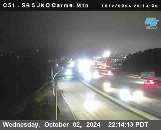 SB 5 at Carmel Mountain Rd.