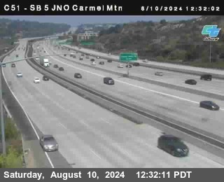 SB 5 at Carmel Mountain Rd.