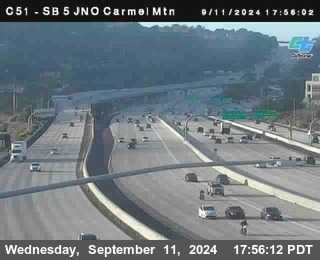 SB 5 at Carmel Mountain Rd.