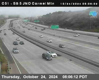 SB 5 at Carmel Mountain Rd.