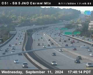 SB 5 at Carmel Mountain Rd.