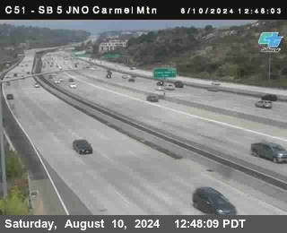 SB 5 at Carmel Mountain Rd.