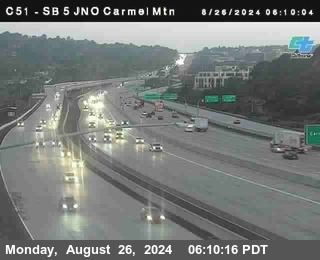 SB 5 at Carmel Mountain Rd.