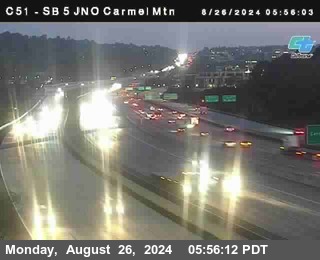 SB 5 at Carmel Mountain Rd.