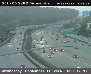 SB 5 at Carmel Mountain Rd.