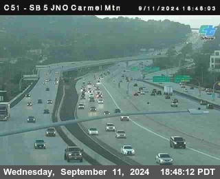 SB 5 at Carmel Mountain Rd.