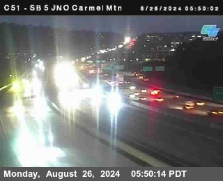 SB 5 at Carmel Mountain Rd.