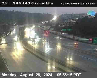 SB 5 at Carmel Mountain Rd.