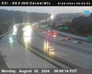 SB 5 at Carmel Mountain Rd.