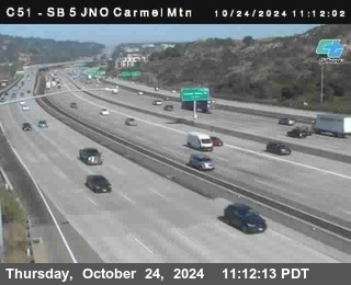 SB 5 at Carmel Mountain Rd.