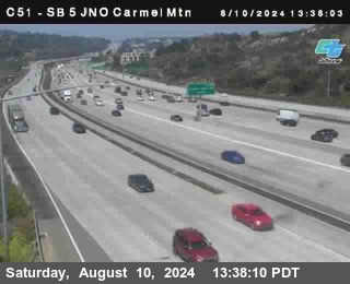 SB 5 at Carmel Mountain Rd.