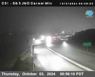 SB 5 at Carmel Mountain Rd.