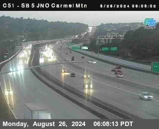 SB 5 at Carmel Mountain Rd.