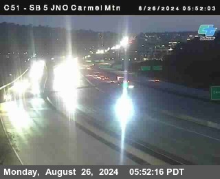 SB 5 at Carmel Mountain Rd.