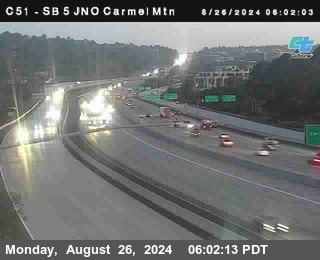 SB 5 at Carmel Mountain Rd.