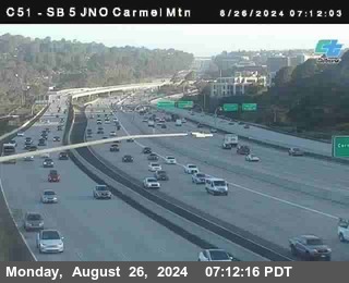 SB 5 at Carmel Mountain Rd.