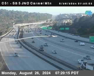 SB 5 at Carmel Mountain Rd.