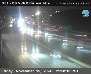 SB 5 at Carmel Mountain Rd.