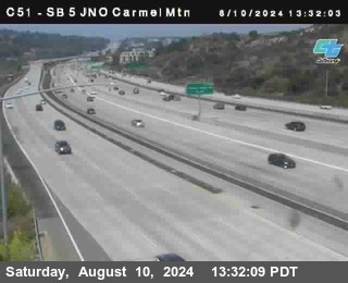 SB 5 at Carmel Mountain Rd.