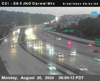 SB 5 at Carmel Mountain Rd.