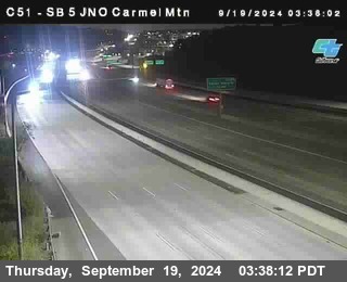 SB 5 at Carmel Mountain Rd.