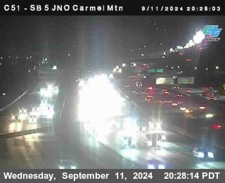 SB 5 at Carmel Mountain Rd.