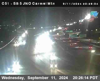 SB 5 at Carmel Mountain Rd.