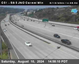 SB 5 at Carmel Mountain Rd.