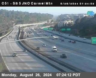 SB 5 at Carmel Mountain Rd.