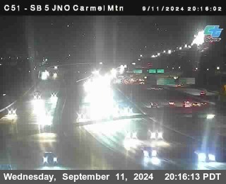 SB 5 at Carmel Mountain Rd.