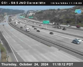 SB 5 at Carmel Mountain Rd.