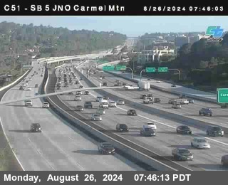 SB 5 at Carmel Mountain Rd.