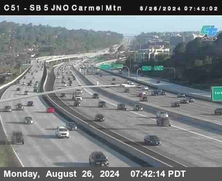 SB 5 at Carmel Mountain Rd.