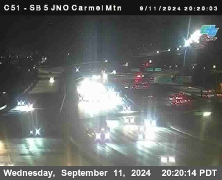 SB 5 at Carmel Mountain Rd.