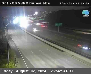 SB 5 at Carmel Mountain Rd.